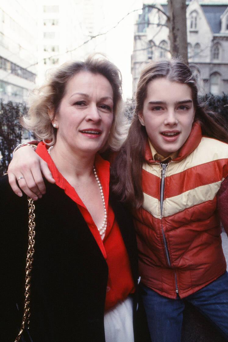 brooke shields and her mother