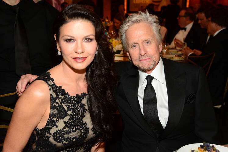 Catherine zeta jones michael douglas