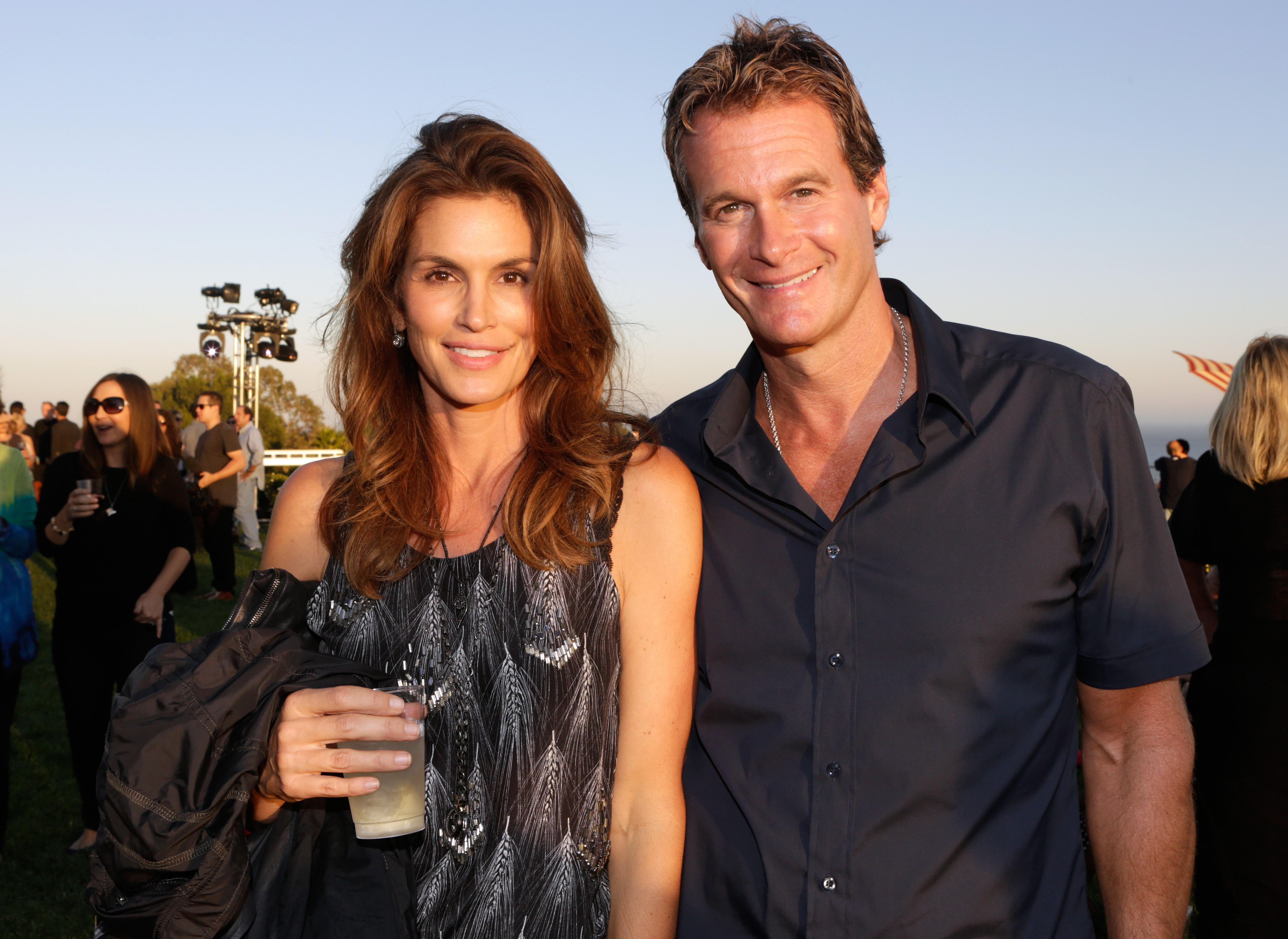 Cindy Crawford and Rande Gerber Post Cute Throwback Pics for Their