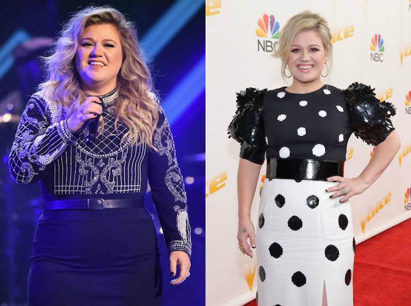 How Did Kelly Clarkson Lose Her Weight Singer Admits She S Not Working   Kelly Clarkson Before After Weight Loss 