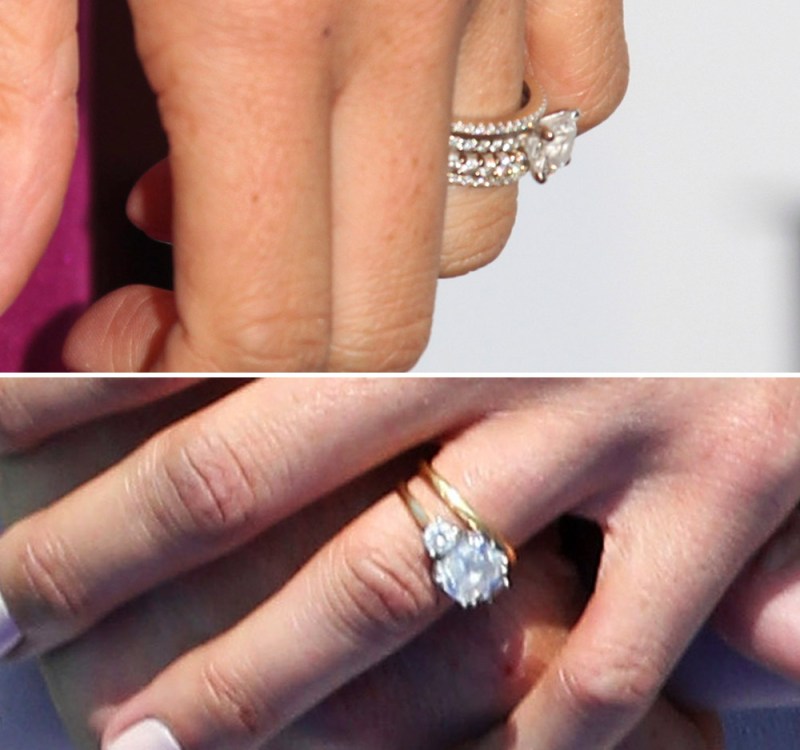 Meghan Markle's Engagement Rings: We're Comparing Her Two Rocks!