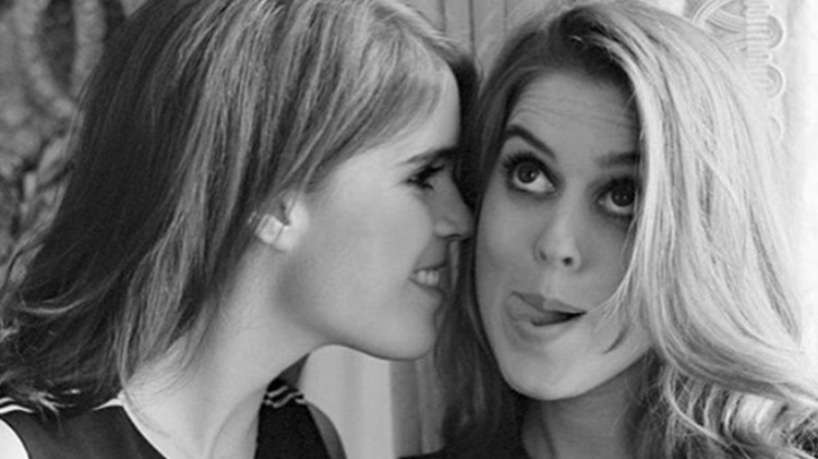 Princess Eugenie and Princess Beatrice Dance at Celine Dion