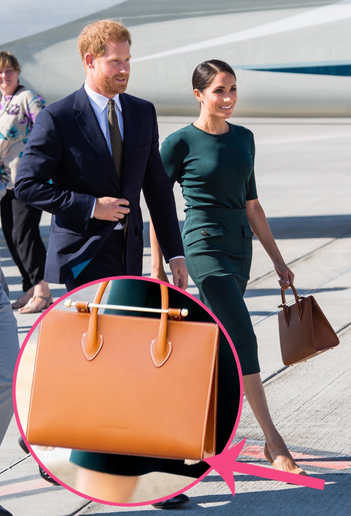 The Last Meghan Markle Strathberry Bag Is Currently Up For Auction