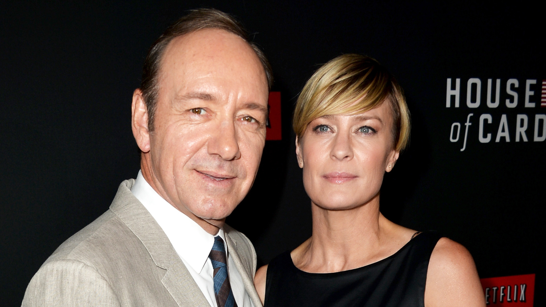 Kevin Spacey Latest News Closer Weekly   Robin Wright Kevin Spacey 