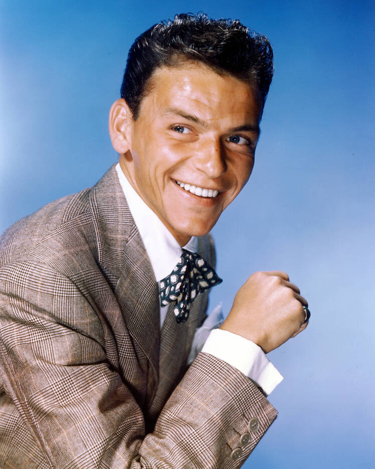 frank in 1945. (photo credit: getty images)