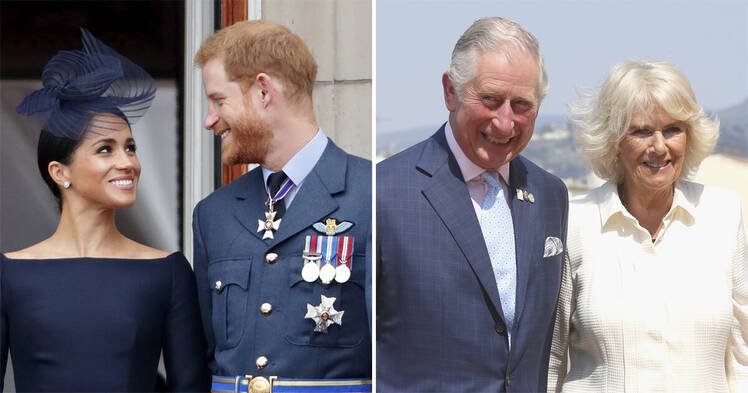 Meghan harry camilla charles
