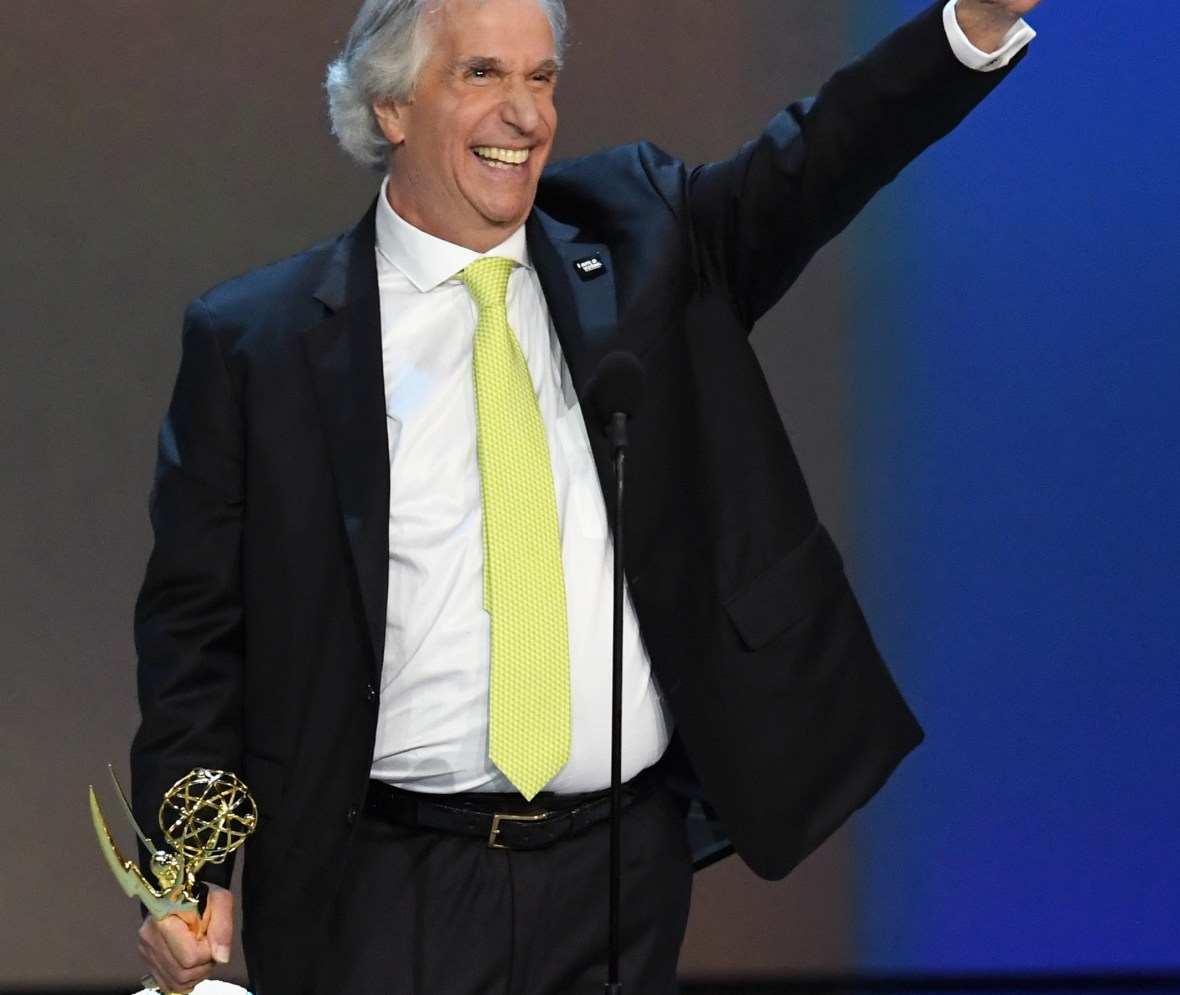 Henry Winkler Wins His First Emmy Award