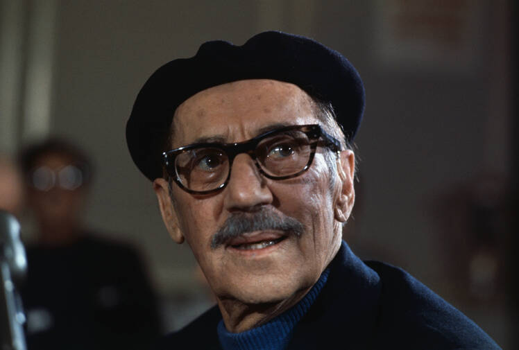Portrait of Comedian Groucho Marx