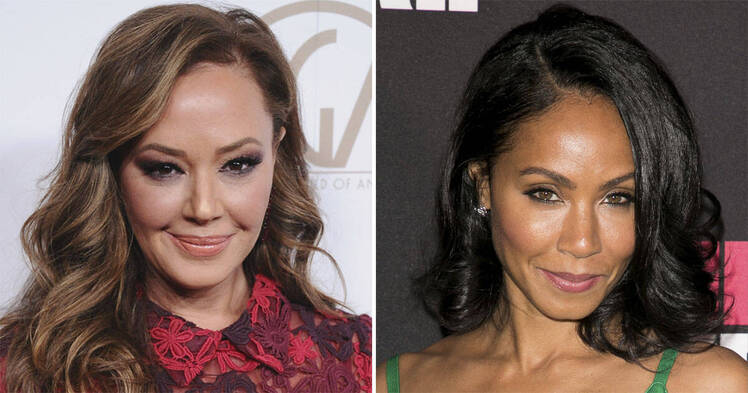 Leah Remini and Jada Pinkett Smith