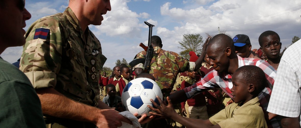 Prince William Breaks Royal Protocol During Kenya Visit