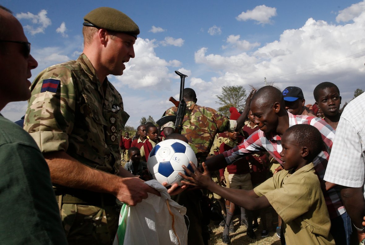 Prince William Breaks Royal Protocol During Kenya Visit