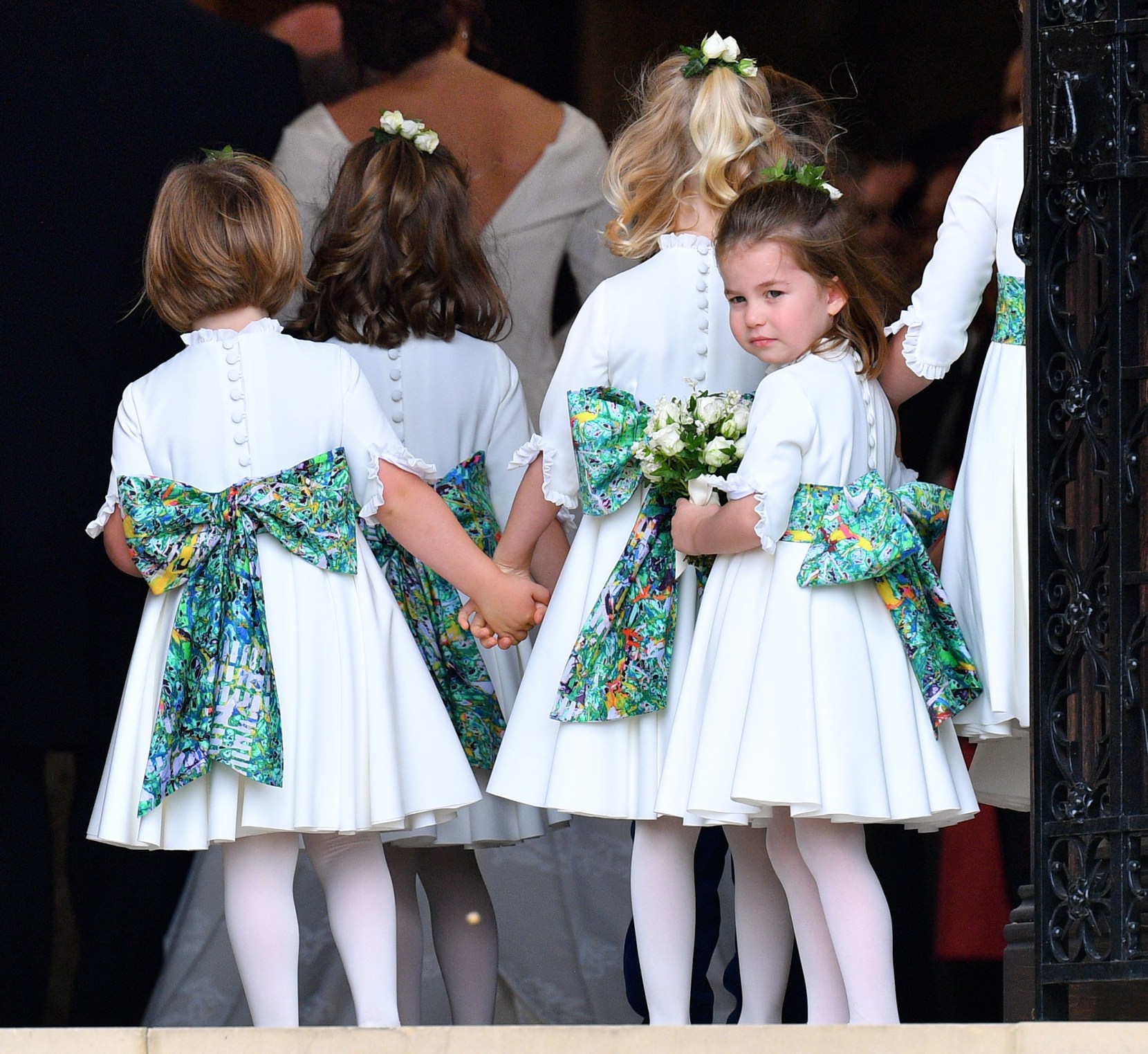 Princess Charlotte Did Duchess Slant in Princess Eugenie's Wedding ...