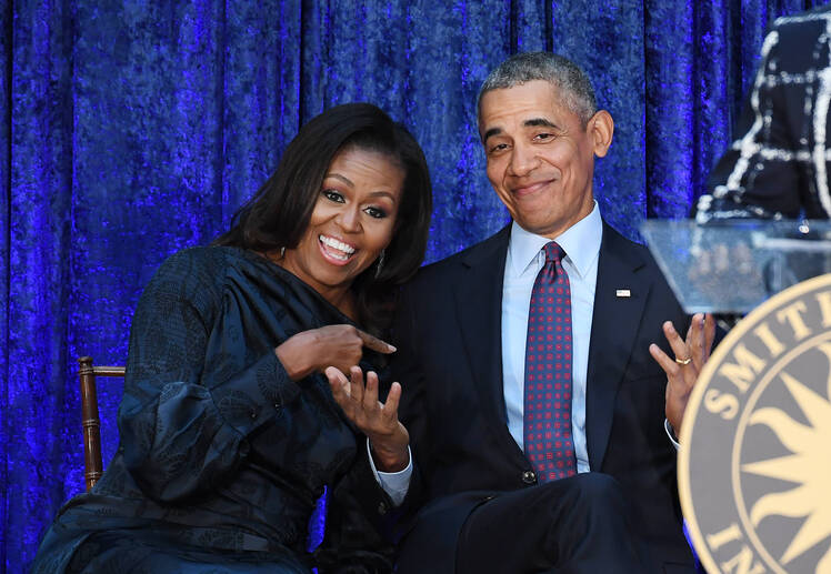 Barack Obama and Michelle Obama