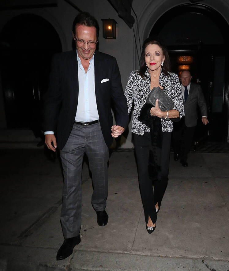 Joan Collins Percy Gibson