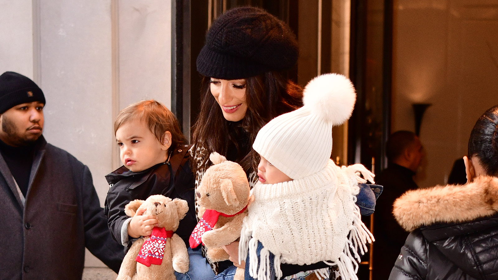 See Amal Clooney's Kids Dressed Up In Winter Gear — Too Cute!
