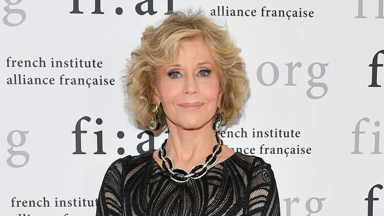 Jane Fonda smiling