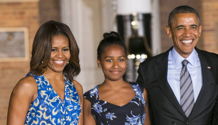 michelle-barack-sasha