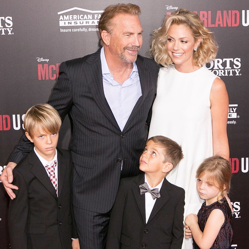 Kevin Costner's and His 7 Kids See the Actor's Cutest Family Photos