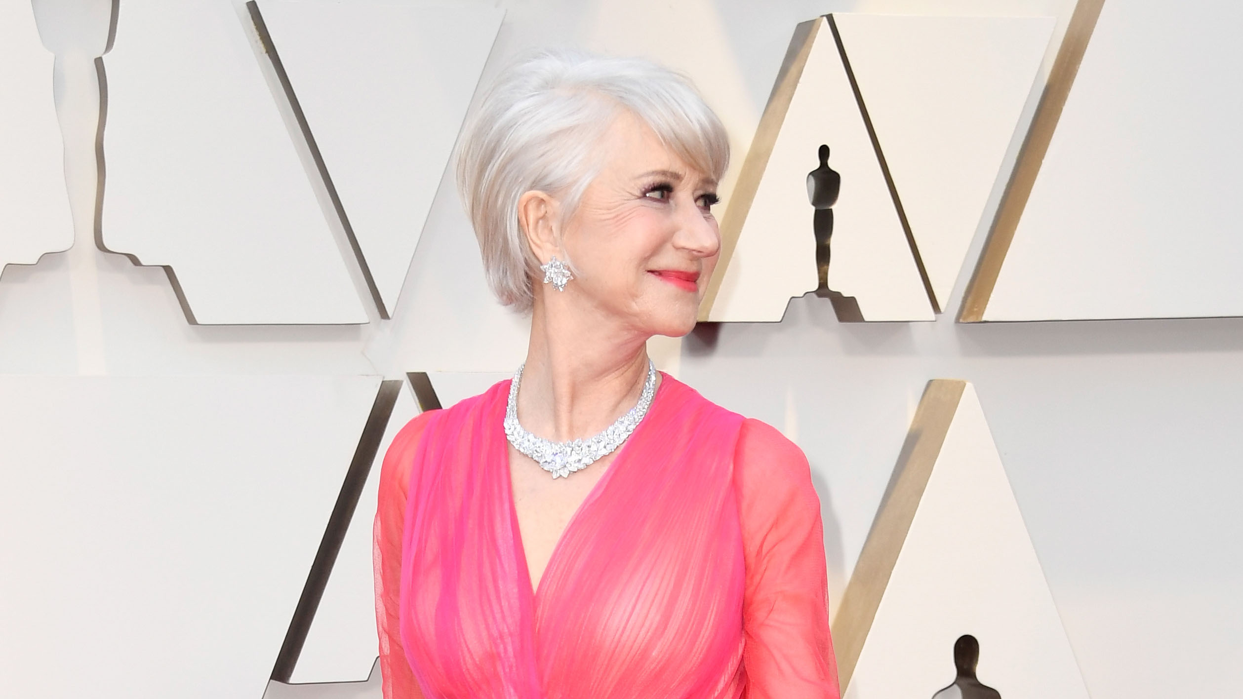 Helen Mirren Shares Photo of Herself Getting Ready for the Oscars