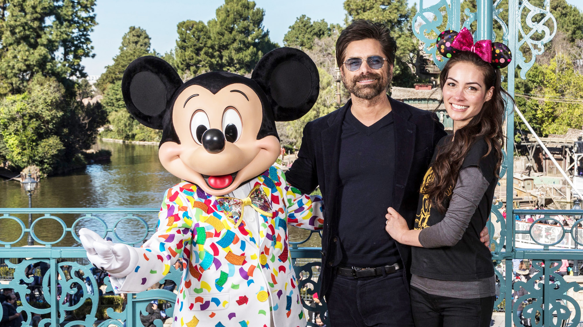 John Stamos And Caitlin Mchugh Celebrate 1st Anniversary At Disneyland