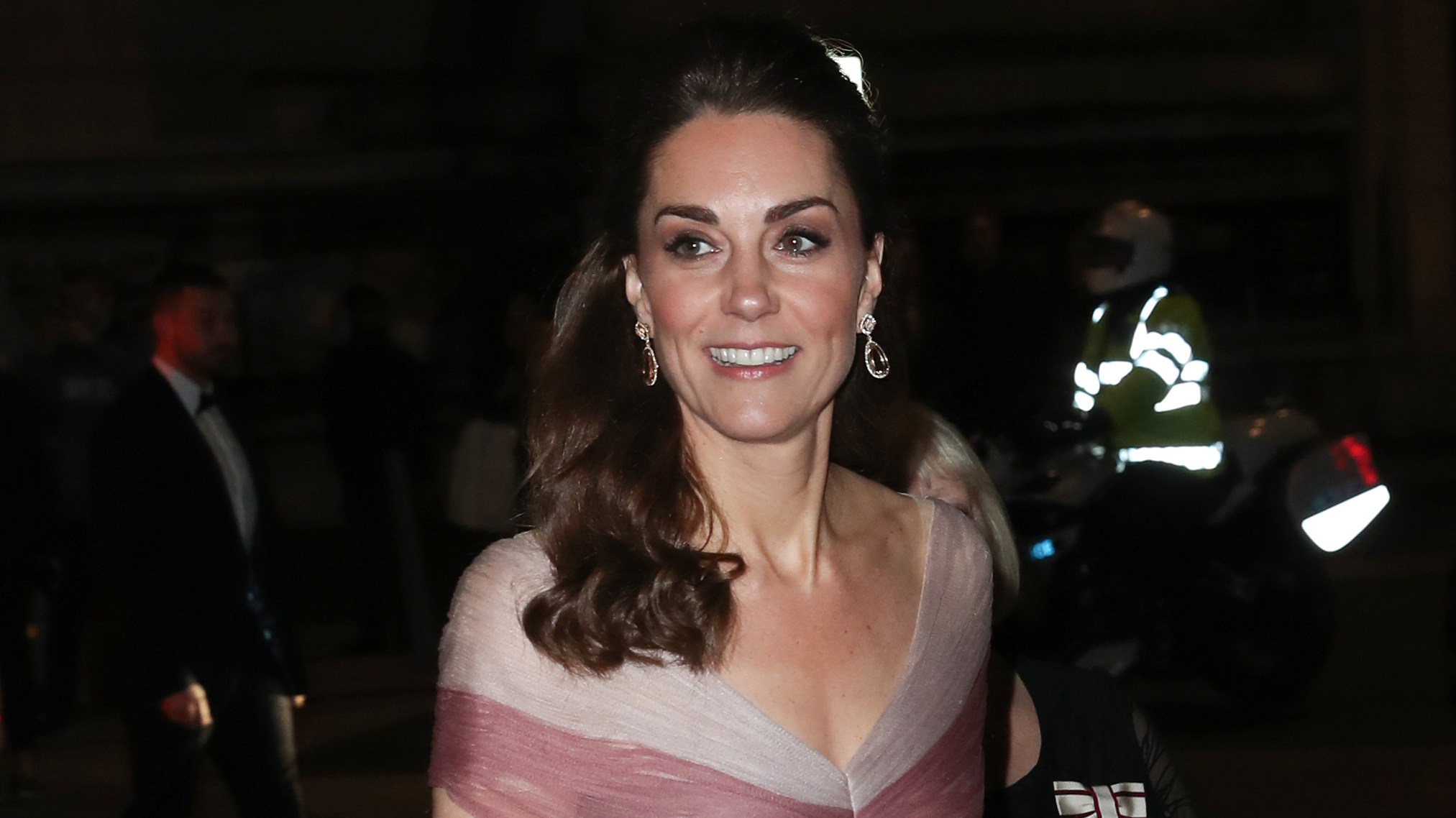 Kate Middleton Looks Pretty in Pink for Glam London Gala Closer Weekly