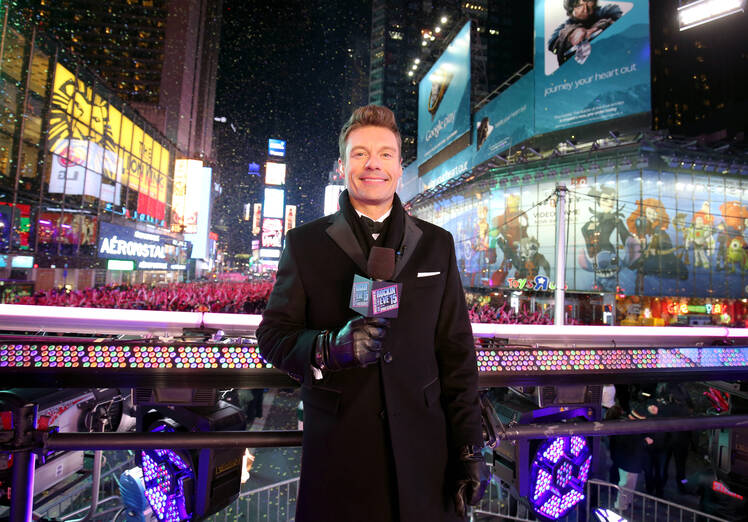 Ryan Seacrest attends Dick Clark's New Year's Rockin' Eve