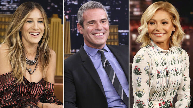 Sarah Jessica Parker Andy Cohen Kelly Ripa