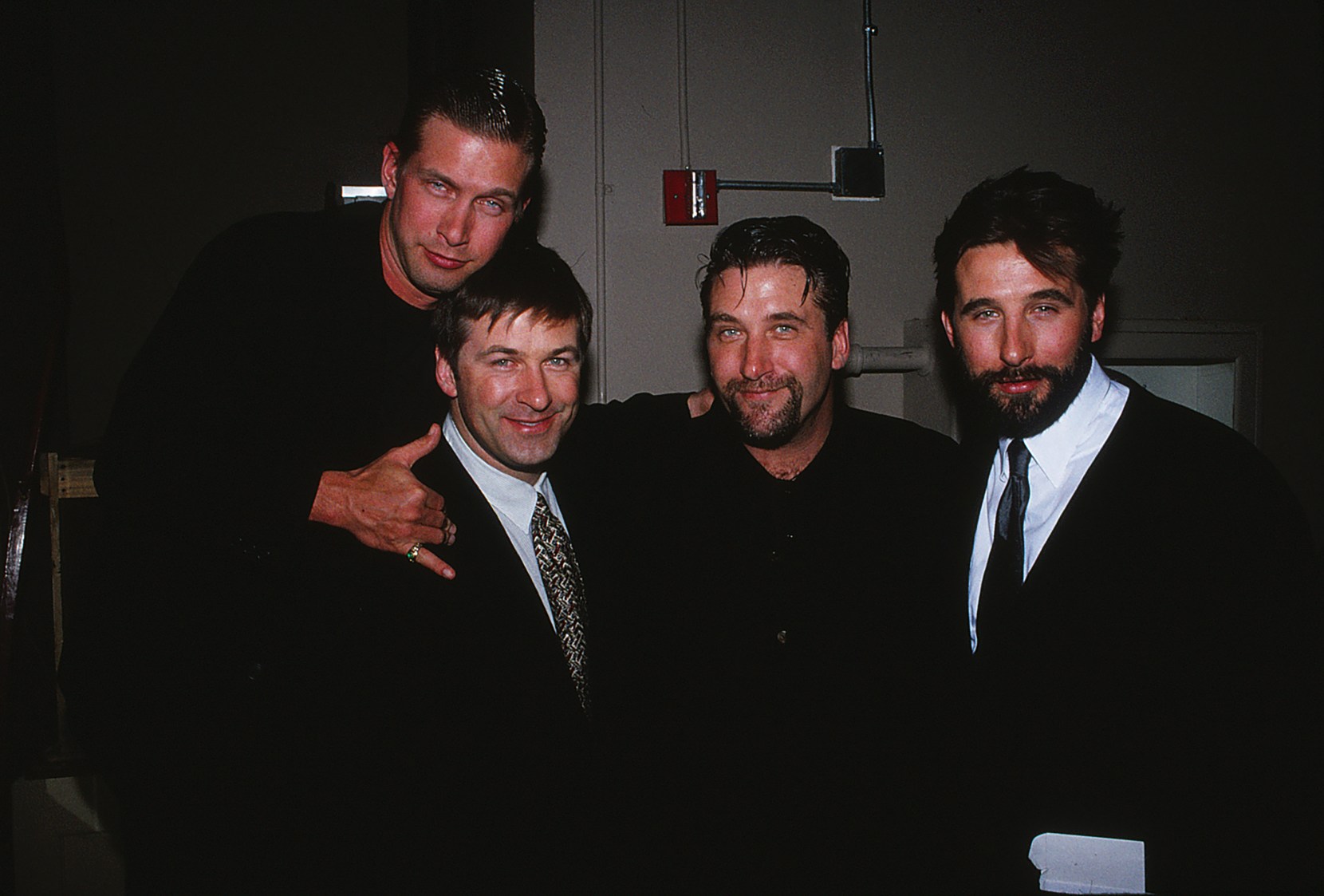 Alec Baldwin and His Brothers Go Shirtless in Throwback Photo