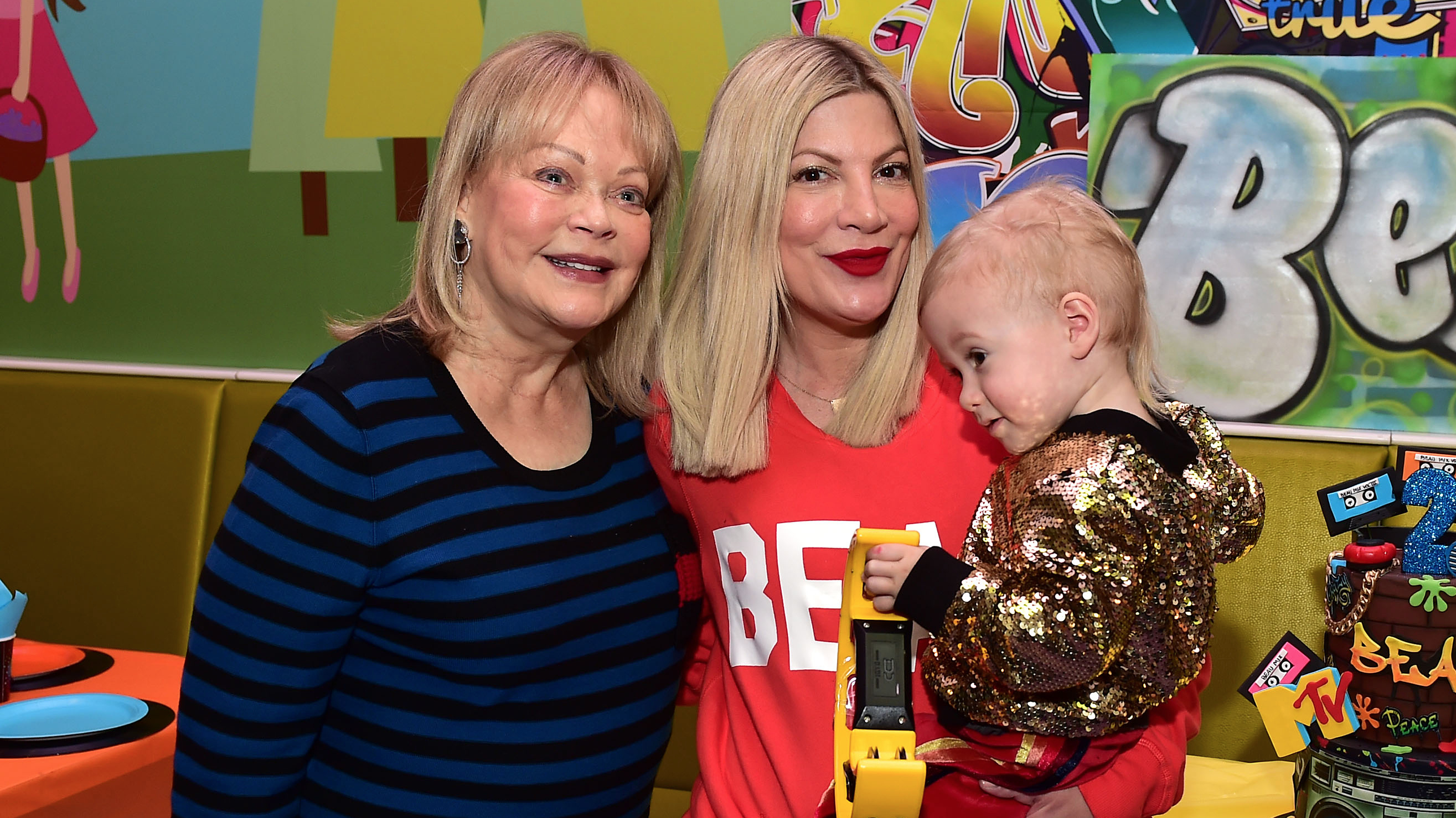 Candy Spelling Reunites With Tori For Grandson S 2nd Birthday