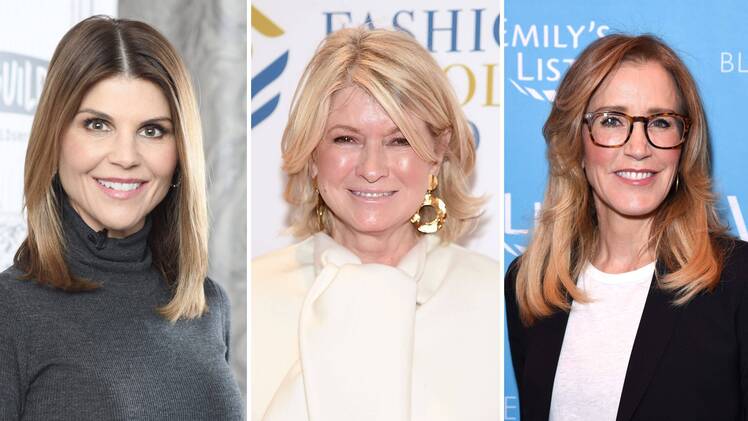 Martha Stewart Lori Loughlin Felicity Huffman