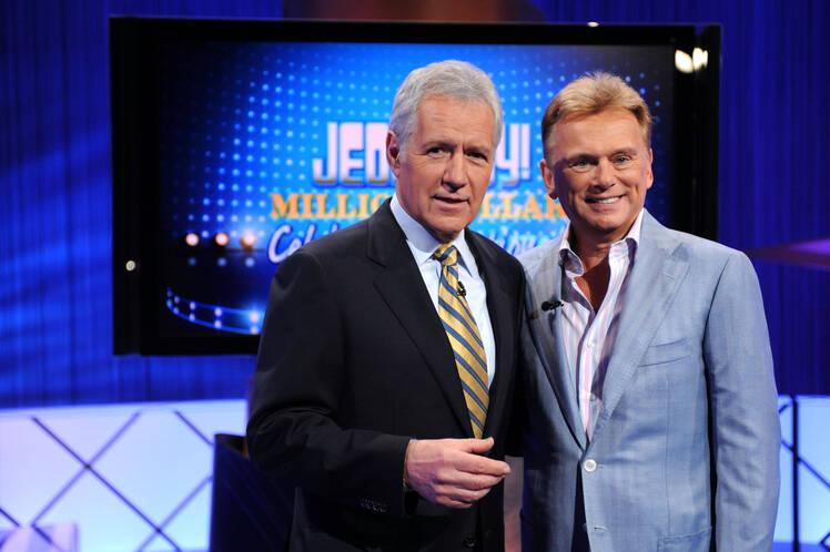 Alex Trebek Pat Sajak