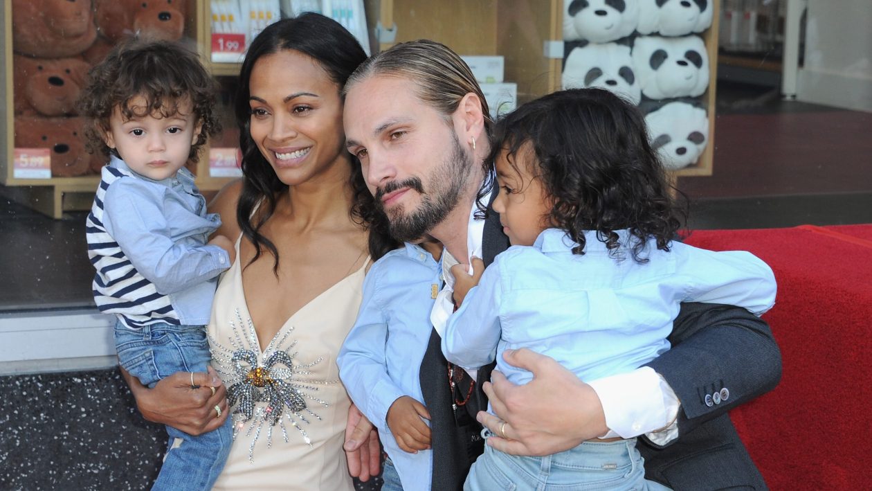 How Zoe Saldana Keeps Her Home GenderNeutral for Her Sons