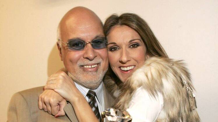 Rene Angelil and Celine Dion, winner of the Diamond Award