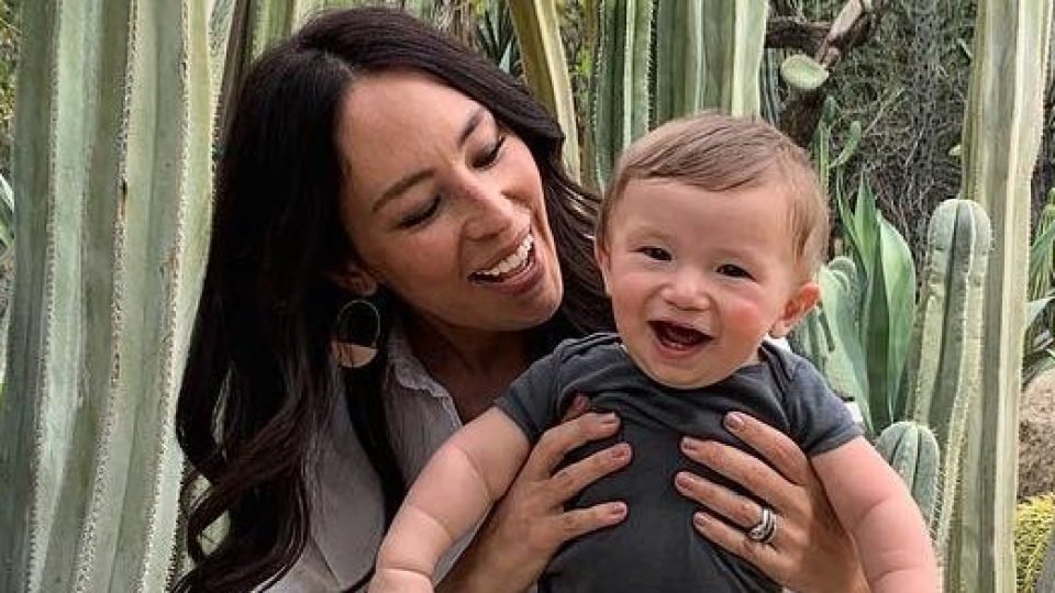 Joanna Gaines' Youngest Son Crew Stares at a Rainbow in Cute Photo