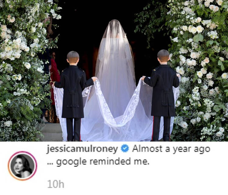 Jessica Mulroney Shares Throwback Pic in Honor of Meghan Markle's Upcoming Wedding Anniversary: 'Google Reminded Me' Jessica Mulroney Shares Throwback Pic in Honor of Meghan Markle's Upcoming Wedding Anniversary: 'Google Reminded Me'