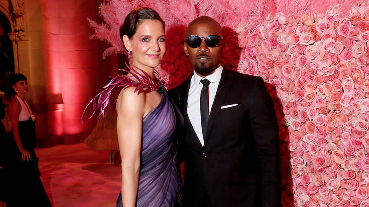 Katie Holmes and Jamie Foxx
