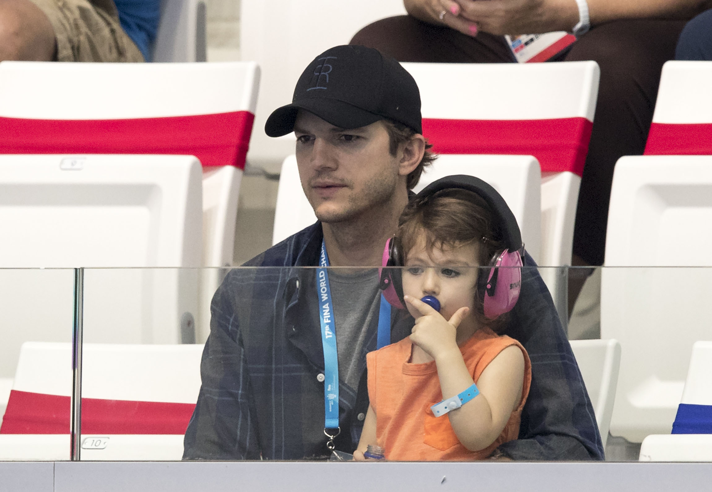 Mila Kunis and Ashton Kutcher's Kids Meet Wyatt and Dimitri