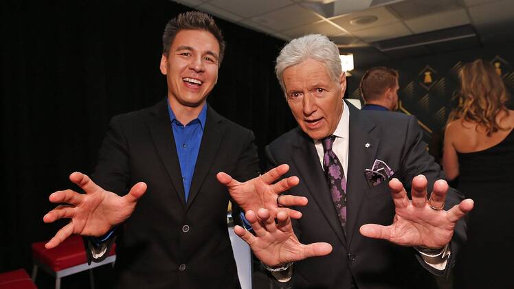 James Holzhauer Alex Trebek