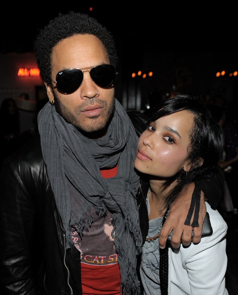 Lenny Kravitz Talks Emotions on Walking Zoe Kravitz Down ...