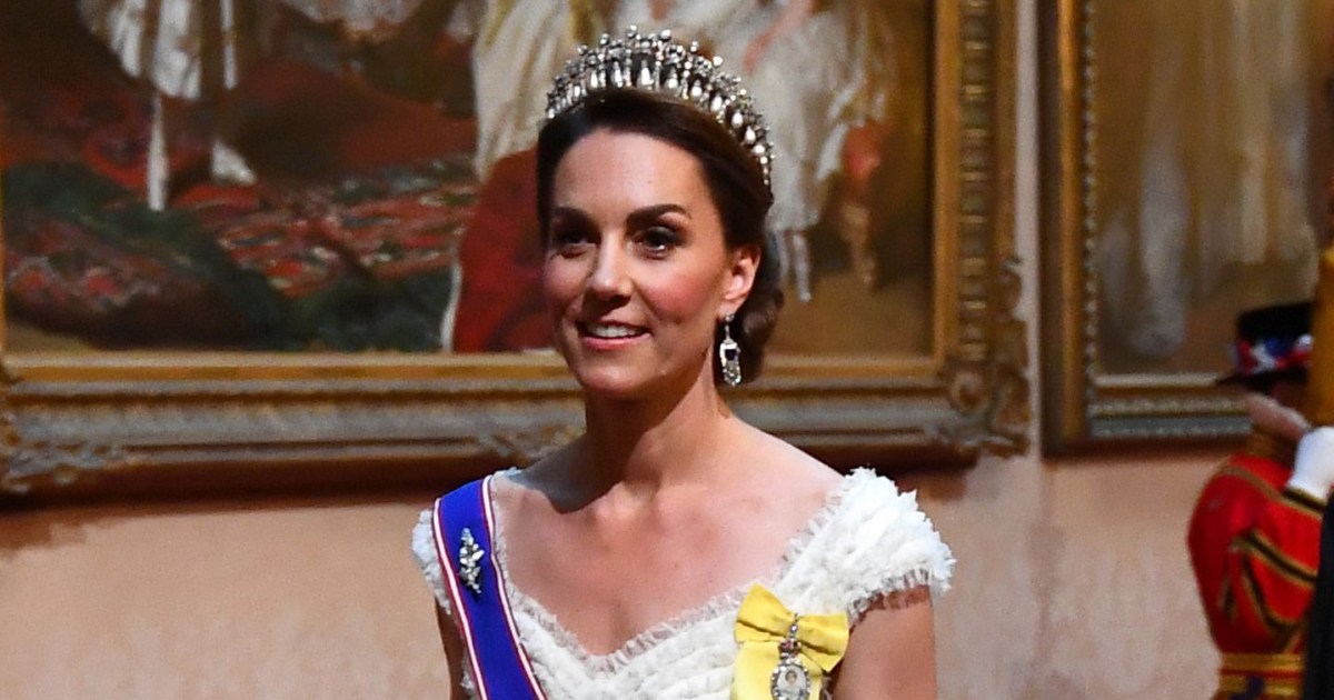 Kate Middleton Wears Favorite Tiara For Dinner With Donald
