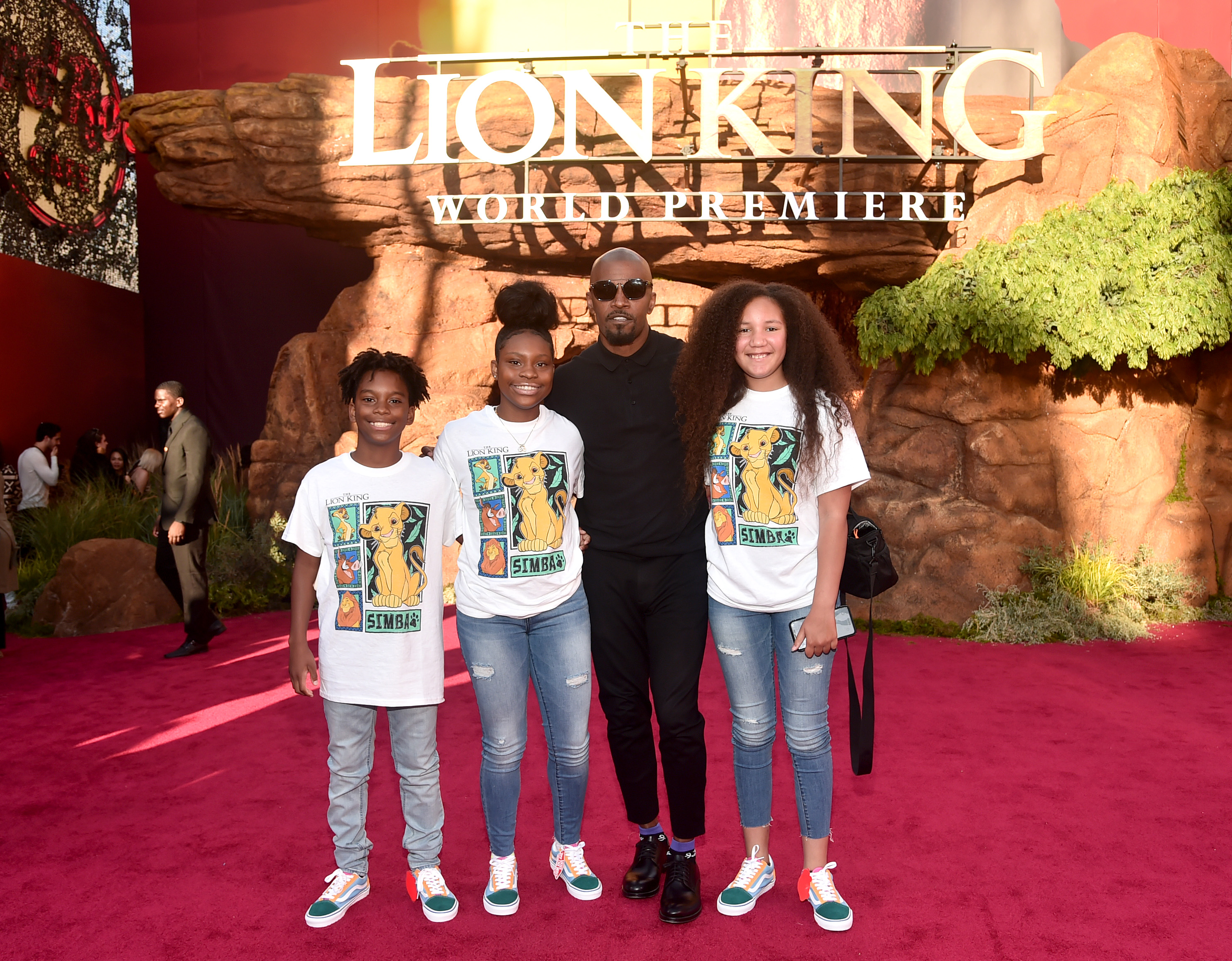 Jamie Foxx Brings His Daughter Annalise to 'The Lion King' Premiere ...