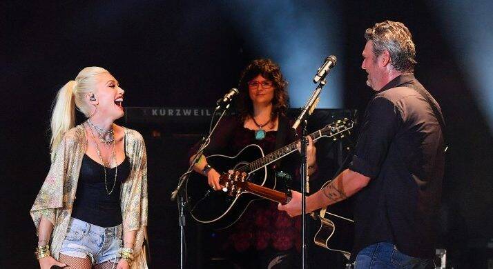 Gwen Stefani and Blake Shelton