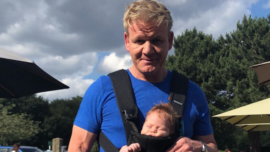Gordon Ramsay Shares Cute New Photo With His Baby Oscar James