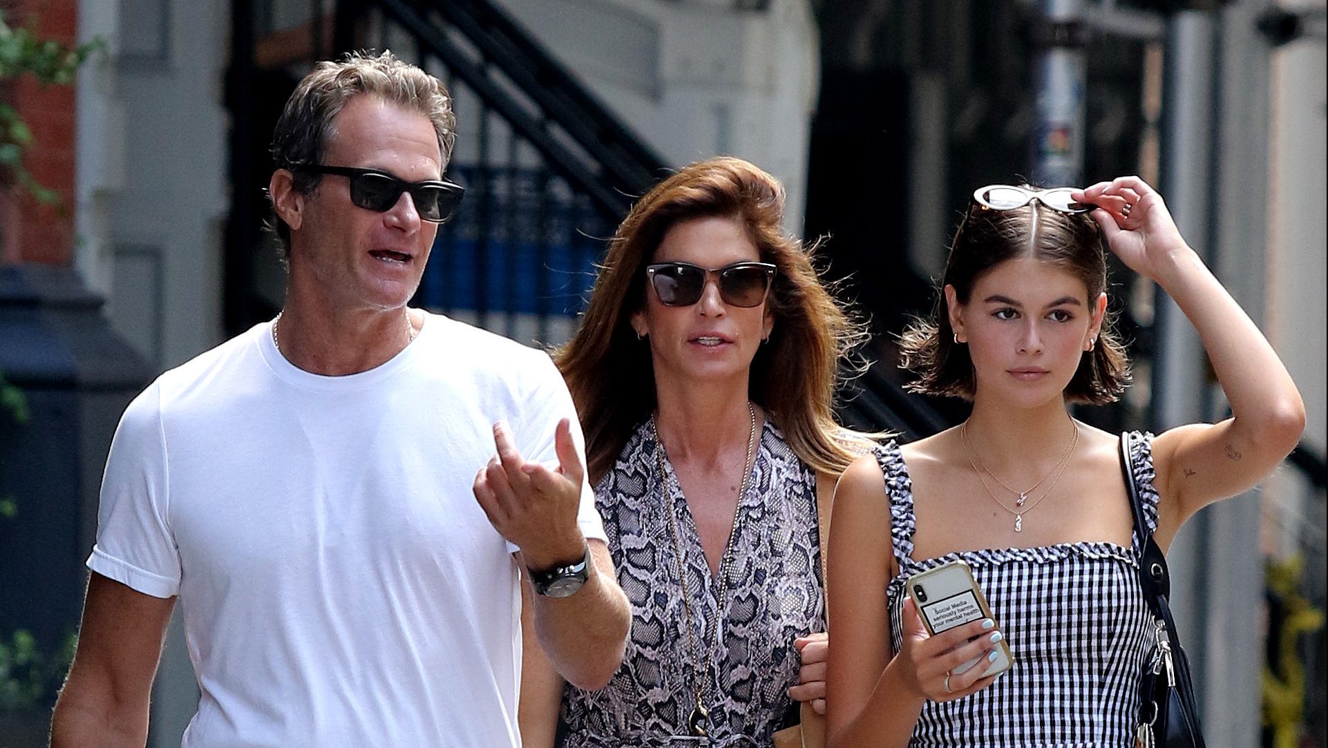 For Kaia Gerber, Less is More When it Comes to Shirt Buttons
