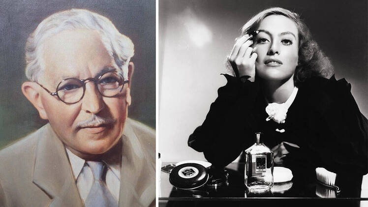 Max Factor and Joan Crawford
