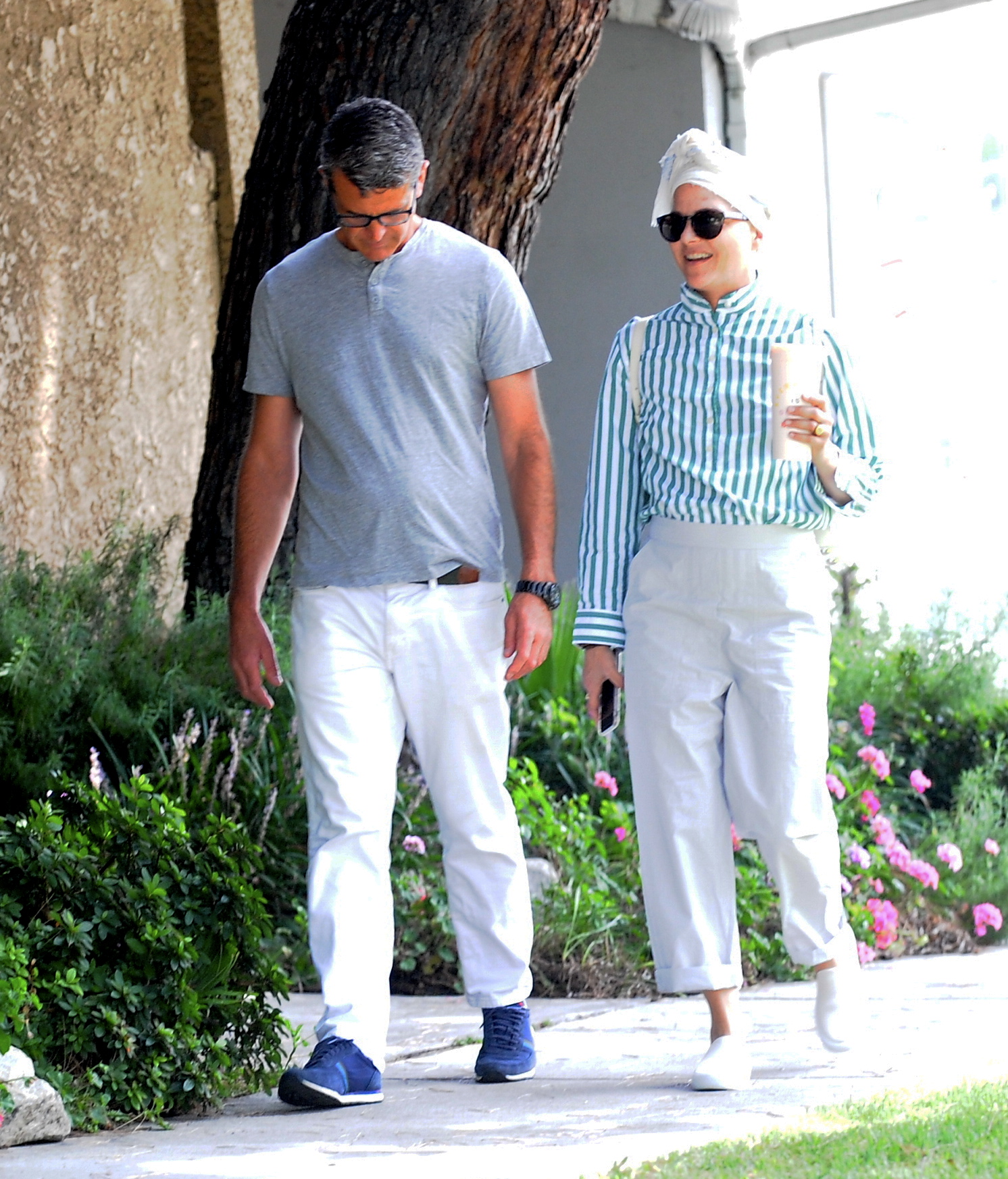 Selma Blair strolls arm-in-arm with boyfriend David Price