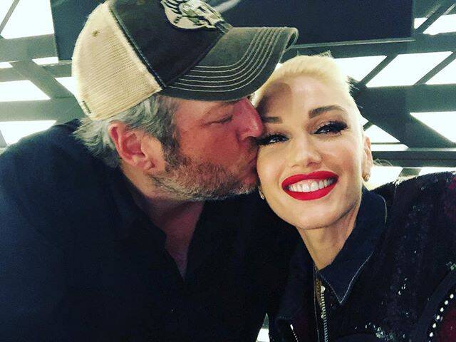 blake shelton and gwen stefani