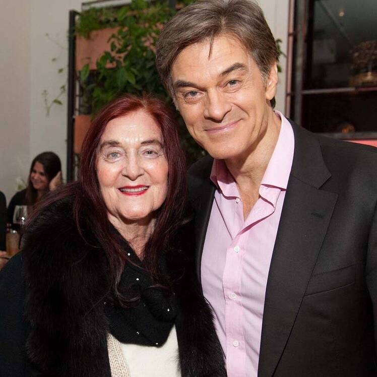Dr. Oz and his mother