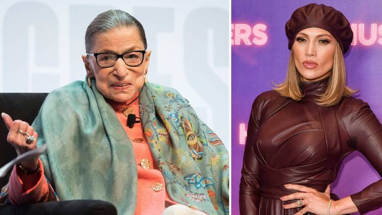 Ruth Bader Ginsberg Jennifer Lopez