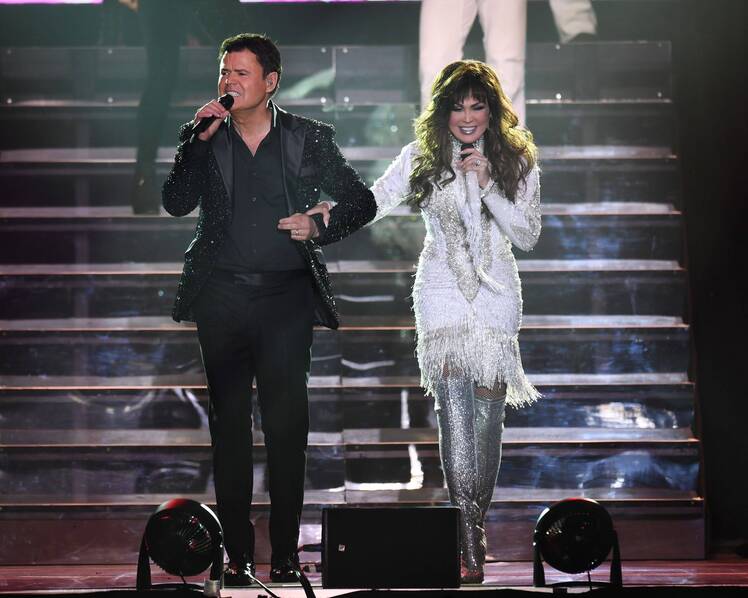 Donny and Marie Osmond in concert, Hollywood, Florida, USA - 28 Jun 2018
